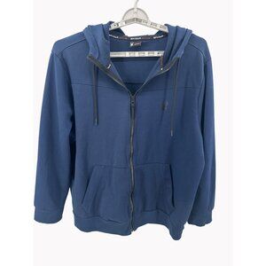 Spyder Active ProwB Mens Navy Blue Full-Zip Hoodie Jacket XXL